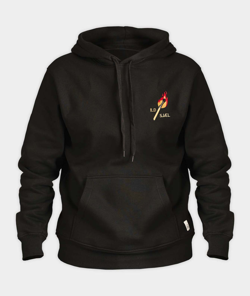 02008 | ELSK® ILDSJÆL SENNELS MEN’S HOODIE | PIRATE BLACK