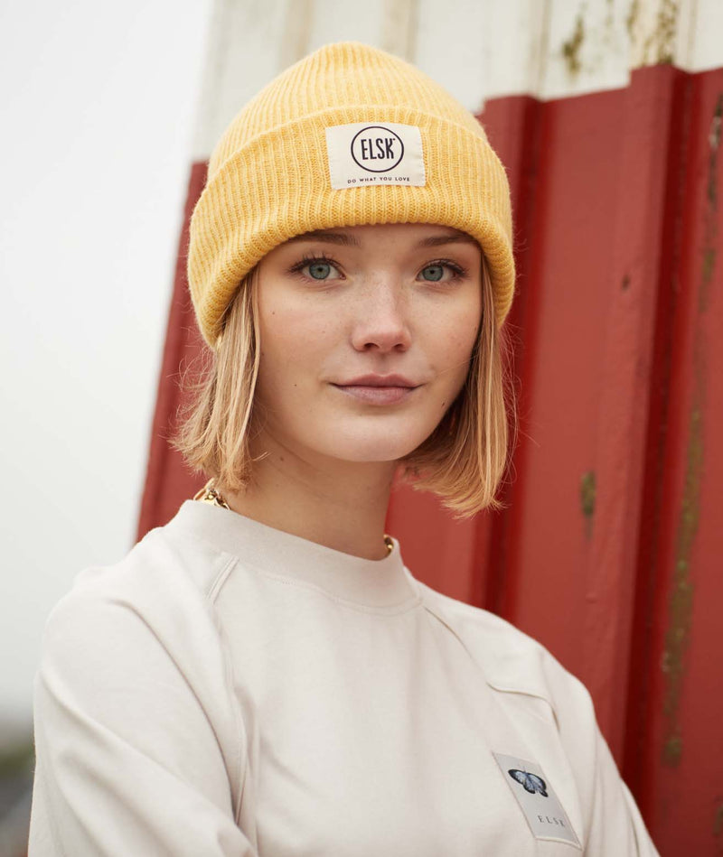 11027 | ELSK® BLAAFUGL PCH ESTHER WOMEN'S LS TEE | DUSTY PINK