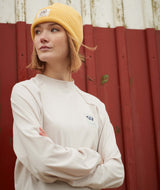 11027 | ELSK® BLAAFUGL PCH ESTHER WOMEN'S LS TEE | DUSTY PINK