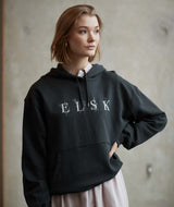 12010 | ELSK® PORSE LOGO FIONA WOMEN'S HOODIE | PIRATE BLACK