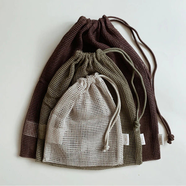 Mesh bags 3-pack