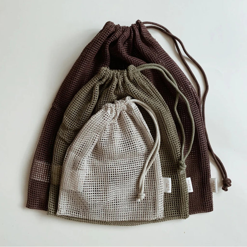 Mesh bags 3-pack