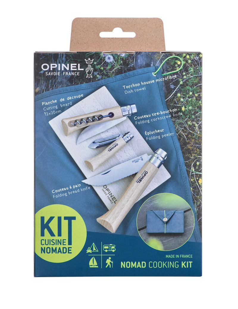Opinel Nomad Cooking Kit 4 dele Bøg
