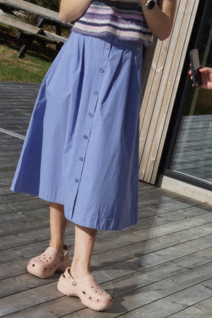 POPLIN WOMEN'S SKIRT
