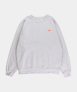 RE.ELSK 02039 | ELSK TECH PCH TVÆRS MEN'S CREWNECK | SNOW MELANGE