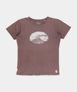 RE.ELSK 1108 | ELSK® KYSTVEJ ORGANIC MEN'S TEE | BROWN MELANGE