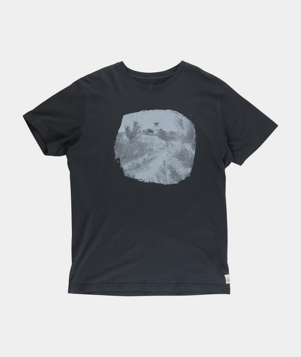 RE.ELSK 01100 | ELSK BØGSTED BRUSHED T-SHIRT | PIRAT BLACK