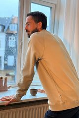 RE.ELSK GLOBE MEN'S RAGLAN CREWNECK