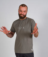 RE.ELSK 01032 | ELSK® PURE EP BRUSHED T-SHIRT | SMOKEY OLIVE
