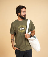 RE.ELSK STATEMENT GLOBE MEN'S BRUSHED T-SHIRT