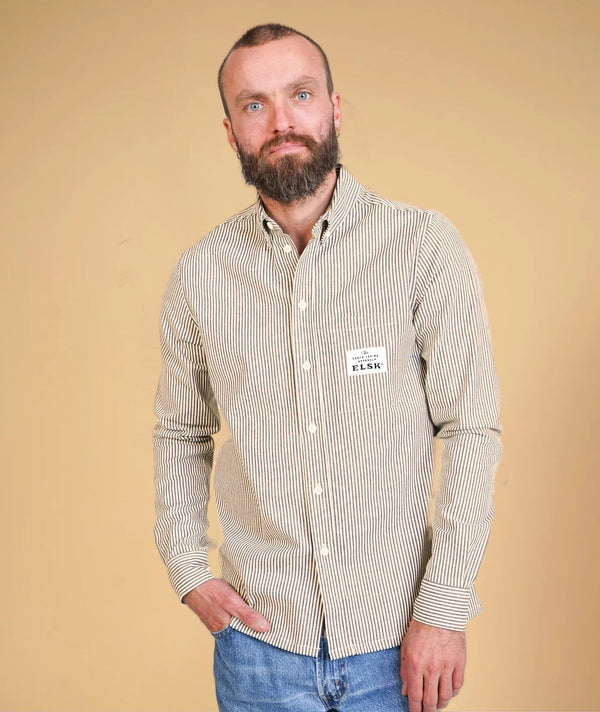 RE.ELSK DOUG MEN'S BUTTON DOWN SHIRT