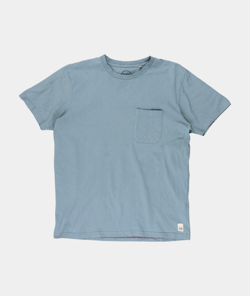 RE.ELSK 01029 | ELSK® ESSENTIAL POCKET BRUSHED T-SHIRT | TROOPER