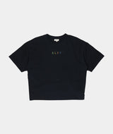 RE.ELSK 11019 | ELSK® PURE STROKE EMB THILDA TUNG TEE | BLACK