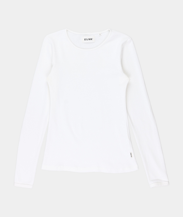RE.ELSK SOLID RIB WOMEN'S LS T-SHIRT