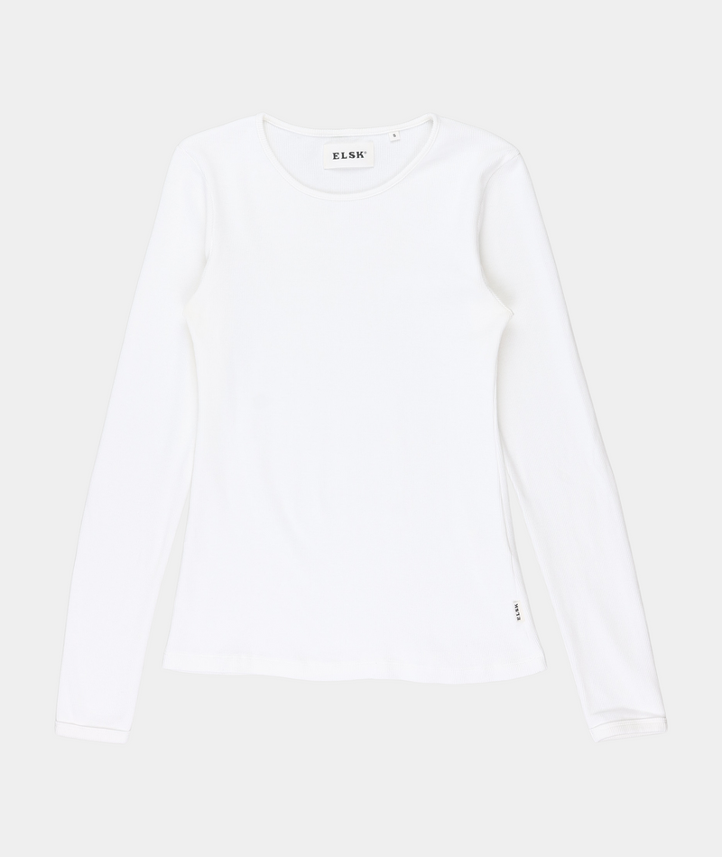 RE.ELSK SOLID RIB WOMEN'S LS T-SHIRT