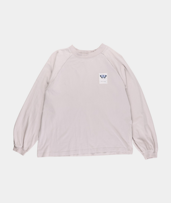 RE.ELSK 11027 | ELSK® BLAAFUGL PCH ESTHER WOMEN'S LS TEE | DUSTY PINK