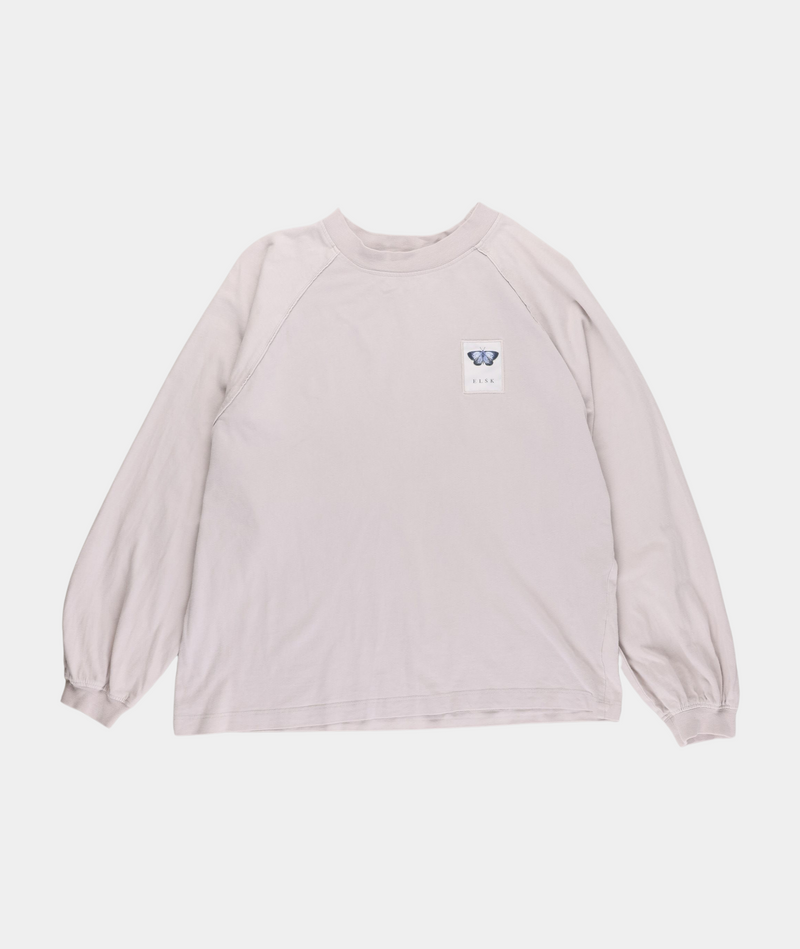 RE.ELSK 11027 | ELSK® BLAAFUGL PCH ESTHER WOMEN'S LS TEE | DUSTY PINK