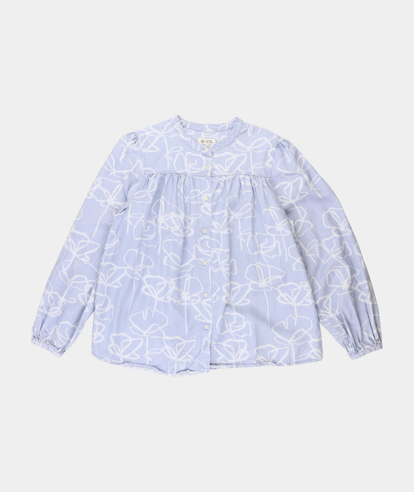 RE.ELSK 14008 | ELSK VANG WOMEN'S SHIRT I BLUE POPPIES