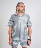 RE.ELSK PELLE MEN'S SS STRIPE SHIRT