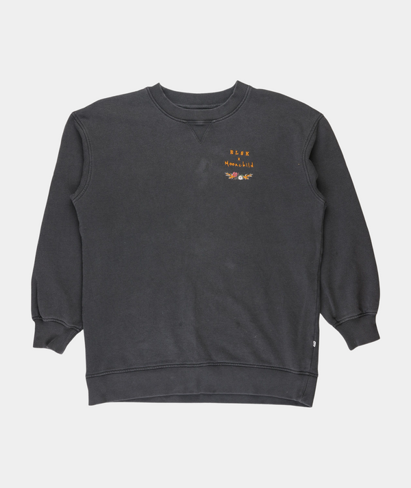 RE.ELSK 12015 | MY x ELSK ANNA CREWNECK | PIRATE BLACK