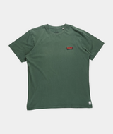 RE.ELSK 1786 | ELSK® ESSENTIAL SUNSIGN PCH BRUSHED MEN'S T-SHIRT | FOREST GREEN