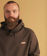 RE.ELSK 02036 | ELSK TECH PCH SENNELS MEN'S HOODIE | DARK OAK