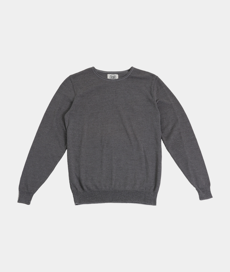 RE.ELSK 18084 | ELSK MEN'S GREY KNIT