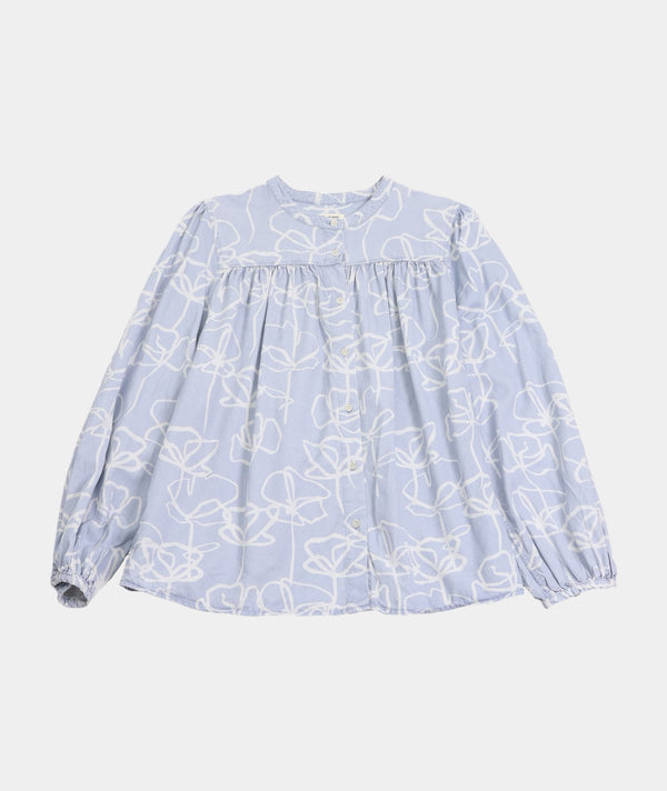 RE.ELSK 14008 | ELSK VANG WOMEN'S SHIRT I BLUE POPPIES