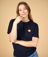 RE.ELSK GLOBE WOMEN'S BRUSHED T-SHIRT