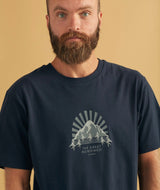 RE.ELSK 01094 | ELSK ISBJERG  BRUSHED T-SHIRT | DARK NAVY