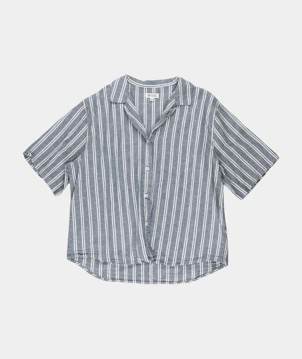 RE.ELSK SINE WOMEN'S SS STRIPED SHIRT