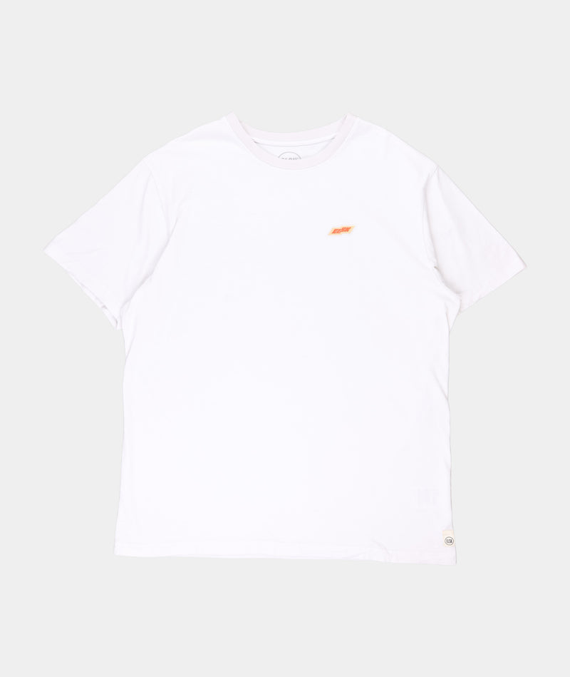 RE.ELSK 01091 | ELSK TECH PCH BRUSHED T-SHIRT | OPTIC WHITE