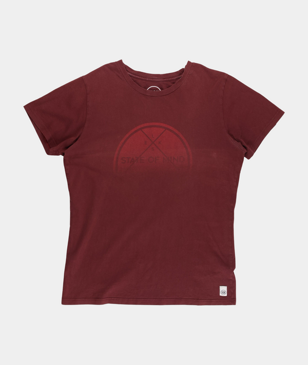 RE.ELSK 1116 | ELSK® ESSENTIAL BRUSHED T-SHIRT | SCEPTRE RED
