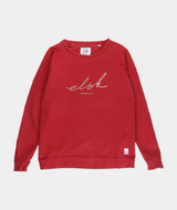 RE.ELSK 4034 | ELSK® SIGNED W. TVÆRS WOMEN’S SWEATSHIRT | SCEPTRE RED
