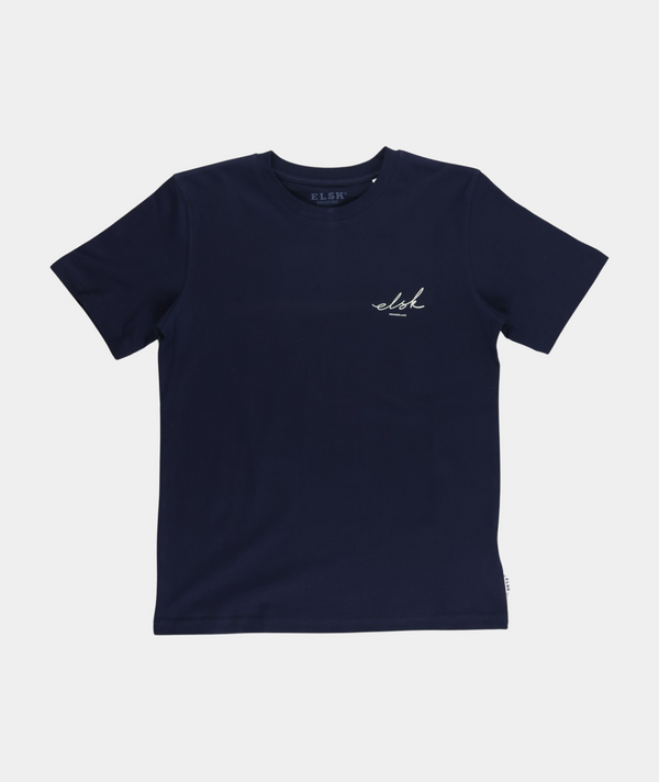 RE.ELSK SIGNED BASIC WOMEN'S BRUSHED T-SHIRT