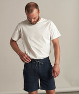 RE.ELSK 03002 | ELSK EDDIE MEN'S DRAWSTRING SHORTS | DARK NAVY