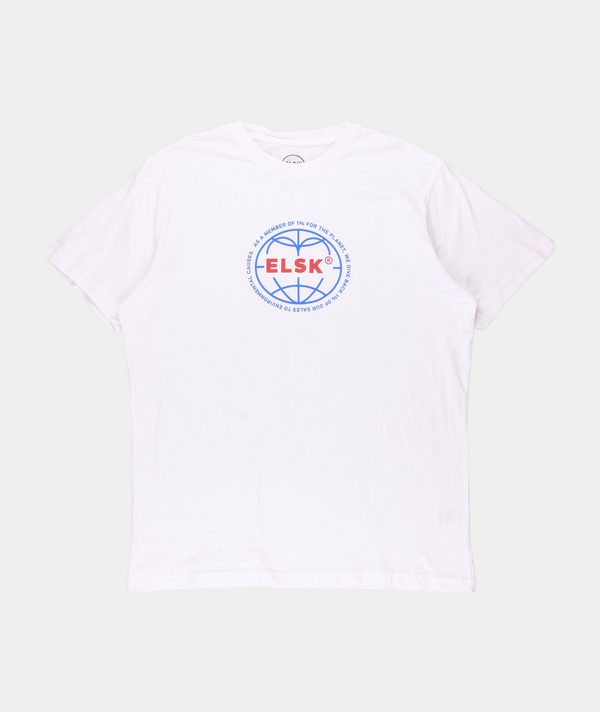 RE.ELSK STATEMENT GLOBE MEN'S BRUSHED T-SHIRT
