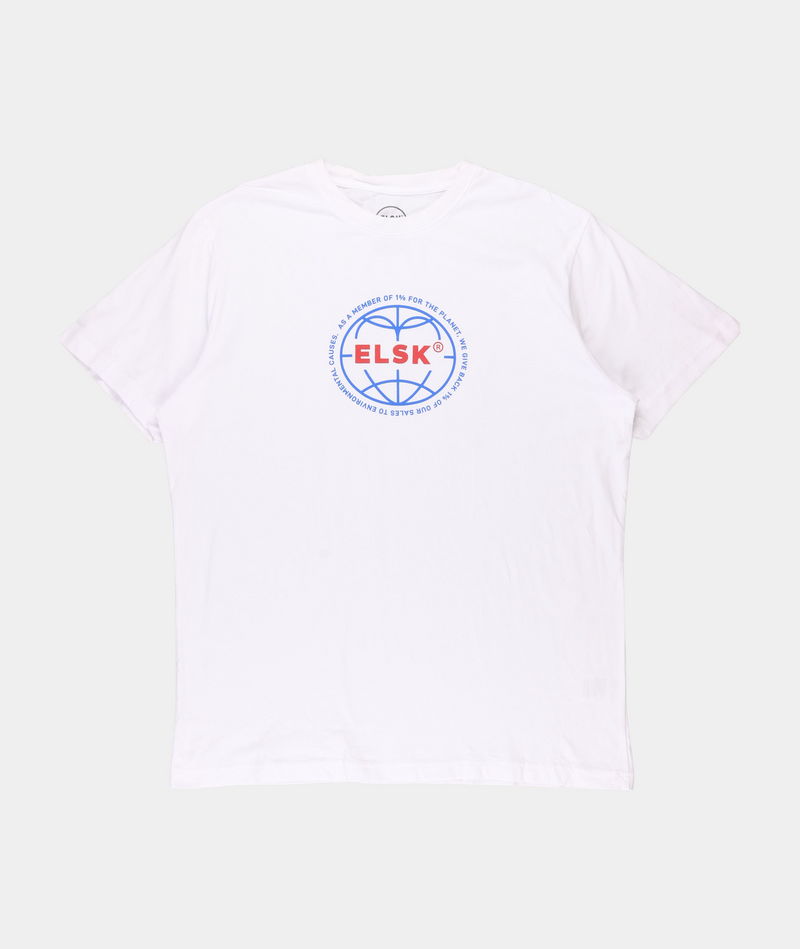 RE.ELSK STATEMENT GLOBE MEN'S BRUSHED T-SHIRT