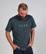 RE.ELSK 2338 | ELSK® PURE EP  BRUSHED T-SHIRT | STONE GREEN