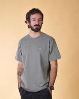 RE.ELSK GLOBE BRUSHED T-SHIRT