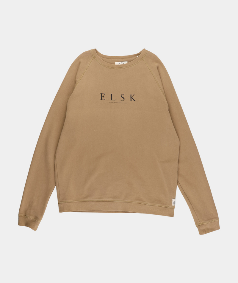 RE.ELSK 2371 | ELSK® PURE TVÆRS MEN’S SWEATSHIRT | TOBACCO
