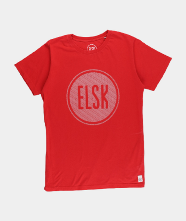 RE.ELSK 17087 | ELSK MEN'S RED T-SHIRT
