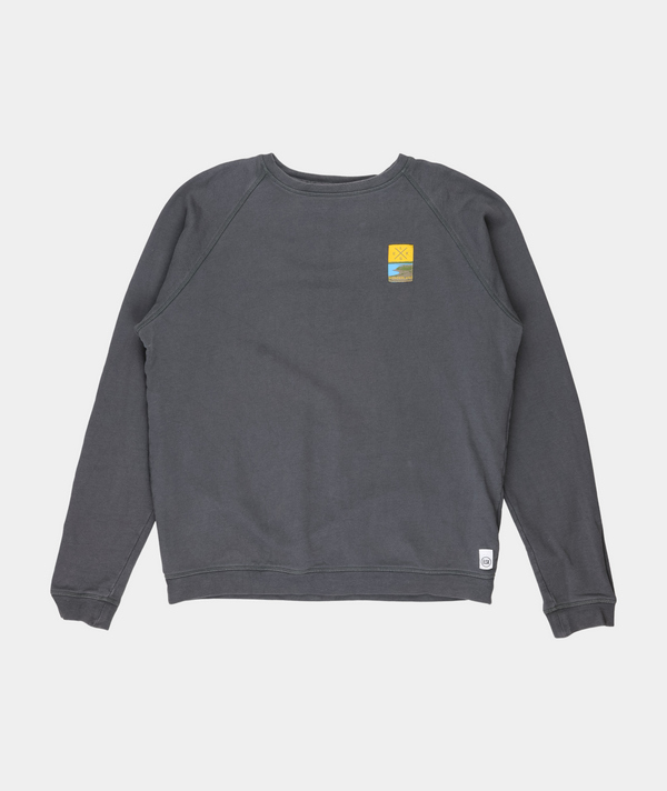 RE.ELSK 1725 | ELSK® BAGSØ PCH MEN'S LIGHTWEIGHT CREWNECK | DARK GREY