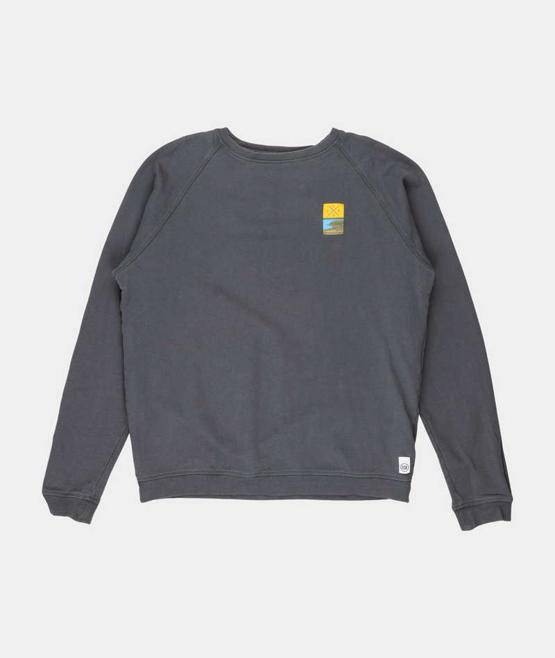 RE.ELSK 1725 | ELSK® BAGSØ PCH MEN'S LIGHTWEIGHT CREWNECK | DARK GREY