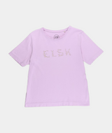 RE.ELSK 4507 | ELSK® FLORAL EMB LY WOMEN’S TEE | LAVENDER