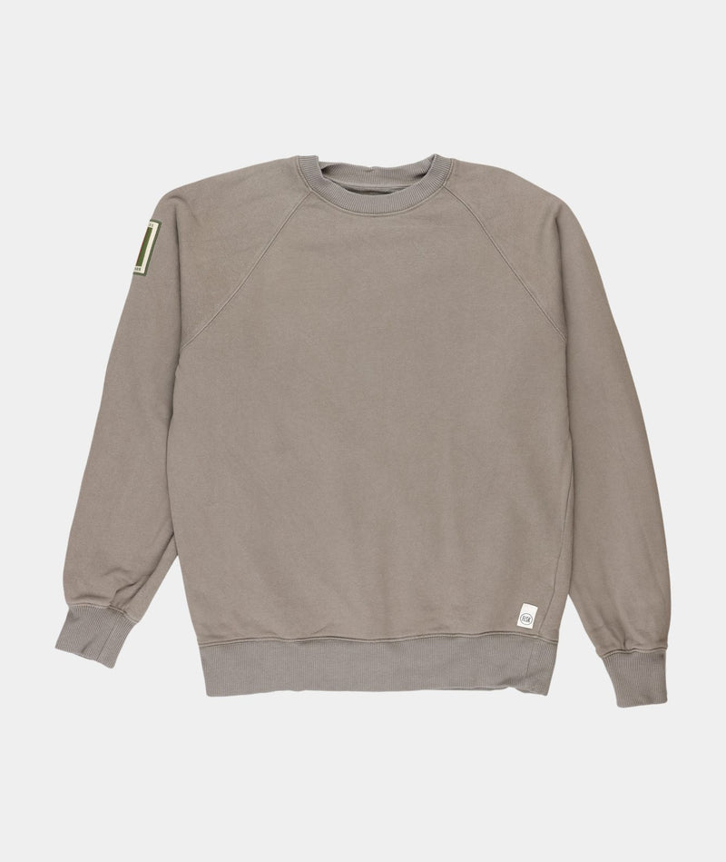 RE.ELSK 02021| ELSK® BUNKERS PCH TVÆRS MEN'S CREWNECK | SMOKEY OLIVE
