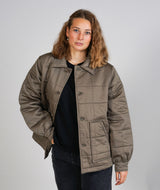 RE.ELSK 19002 | ELSK® ELSA WOMEN'S QUILTED JACKET I SMOKEY OLIVE