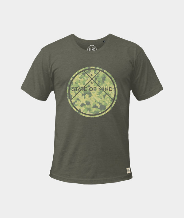 RE.ELSK 0465 | ELSK® S.O.M ACRE MEN’S TEE | MOSS GREEN