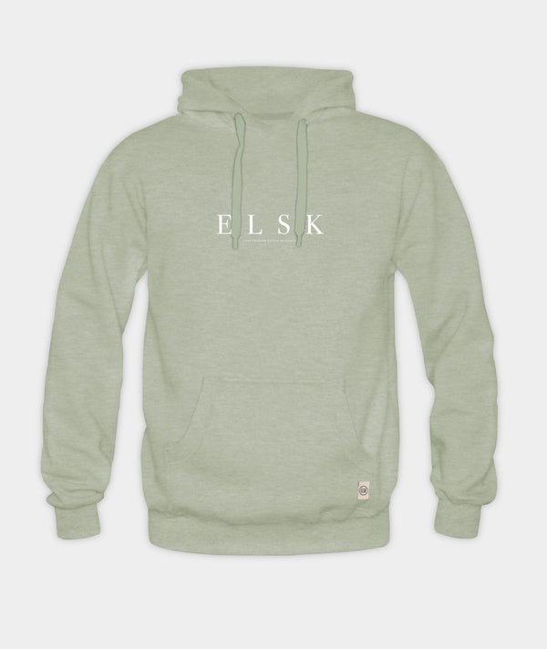 RE.ELSK 2380 | ELSK® PURE TVÆRS MEN’S HOODIE | LIGHT GREEN