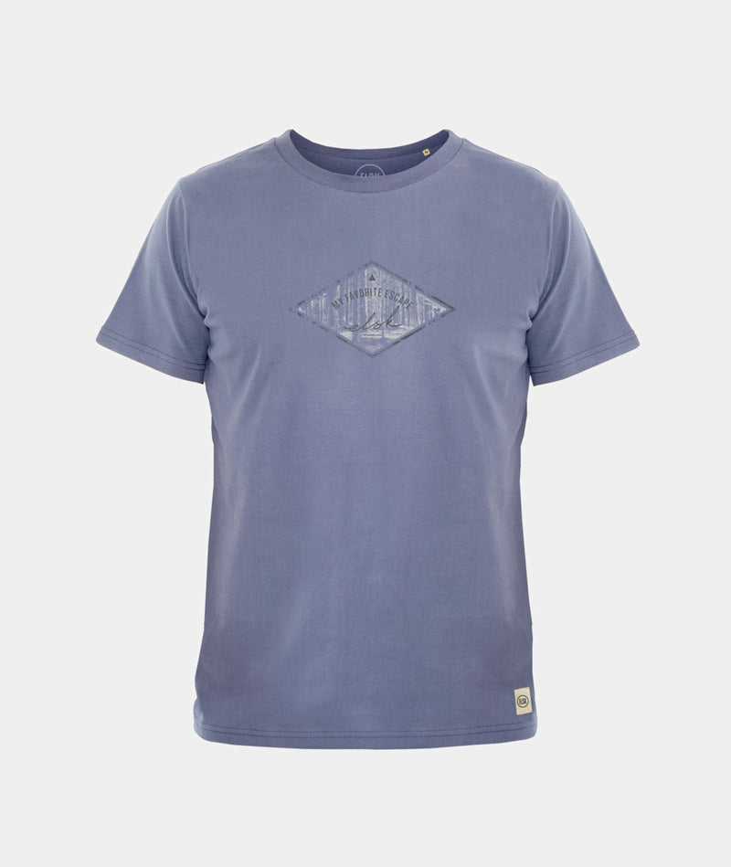 RE.ELSK 1787 | ELSK® M.F.E. BRUSHED MEN'S T-SHIRT | DUSTY BLUE